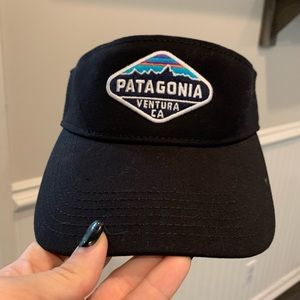 Patagonia black visor